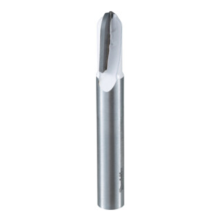 Makita Hohlkehlfräser Ø 8 mm Schaft, Ø 15,8 mm Fräser, 12,7 mm Arbeitslänge, 45 mm Gesamtlänge, R1= 7,9 mm
