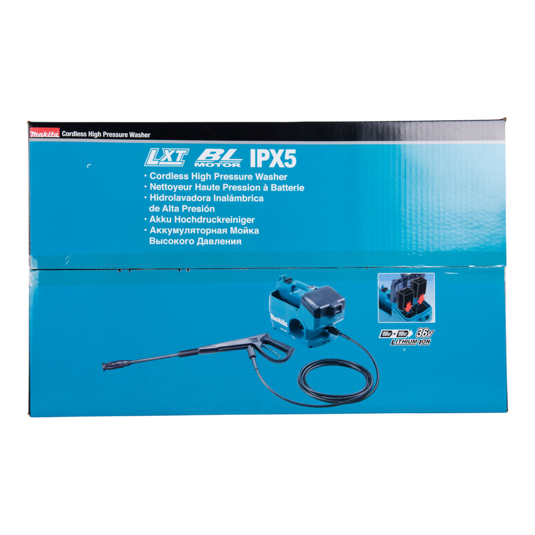 Makita Idropulitrice a batteria 2x18 V DHW080ZK