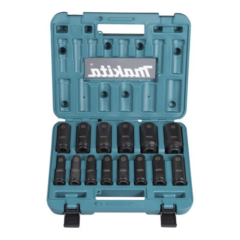 Makita IMPACT BLACK Schlagnuss-Set 14-tlg. 1/2"