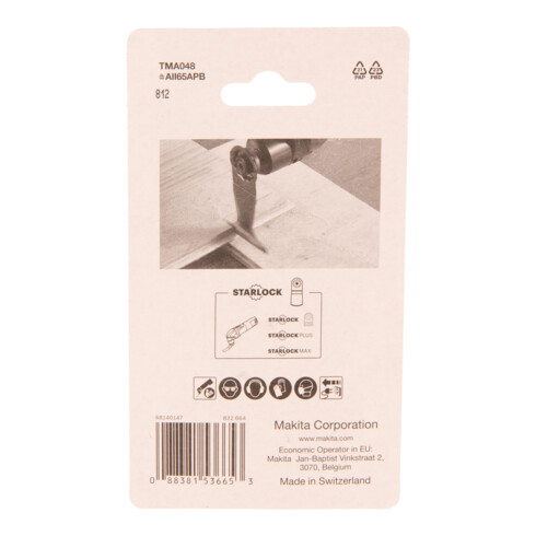 Makita invalcirkelzaagblad 6 5mm TMA048 5-delig