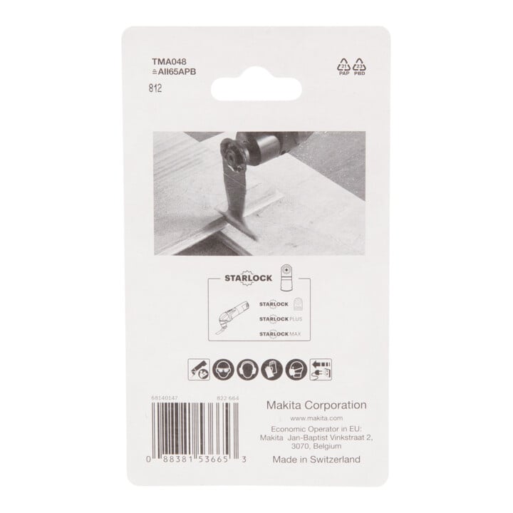 Makita invalcirkelzaagblad 6 5mm TMA048 5-delig