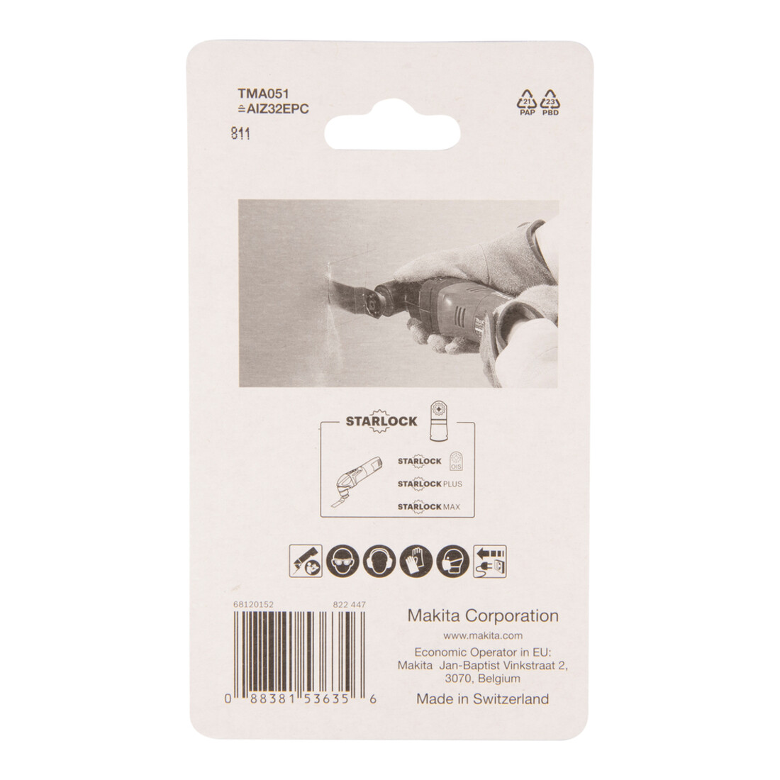 Makita invalzaagblad 32mm TMA051 (B-64858)