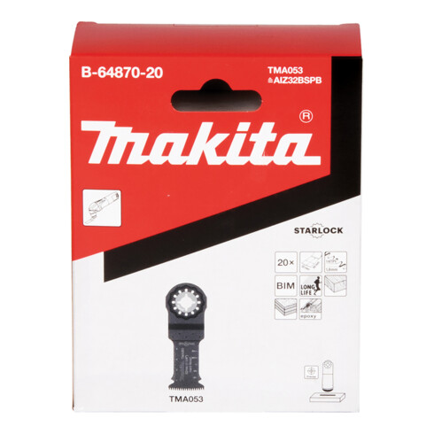 Makita invalzaagblad 32mm TMA053