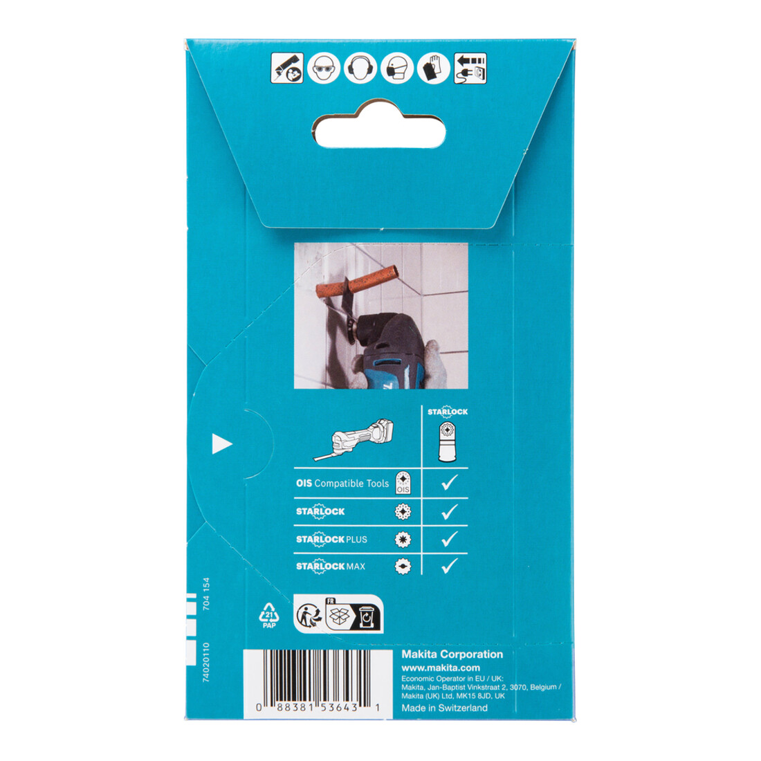 Makita invalzaagblad 32mm TMA059