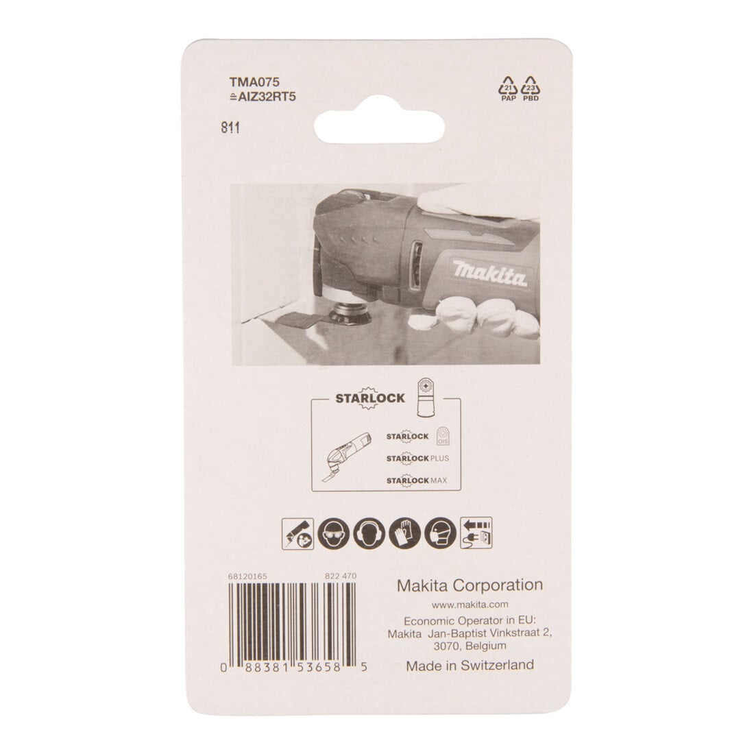 Makita invalzaagblad 32mm TMA075 (B-65084)