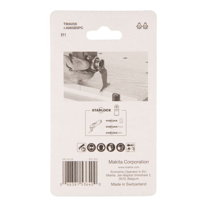 Makita invalzaagblad 65mm TMA056