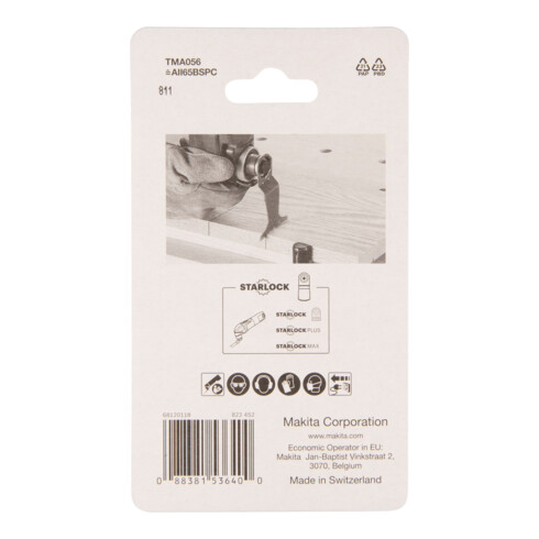 Makita invalzaagblad 65mm TMA056