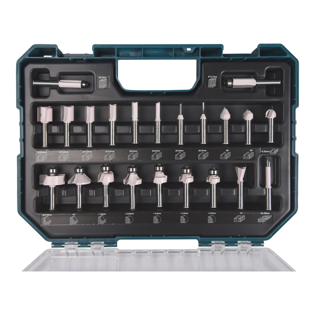 Makita Jeu de fraises 22 pièces