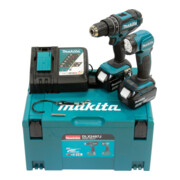Set de machines Makita 18V (DHP482 + DML815) / 3,0 Ah, 2 batteries + chargeur en MAKPAC