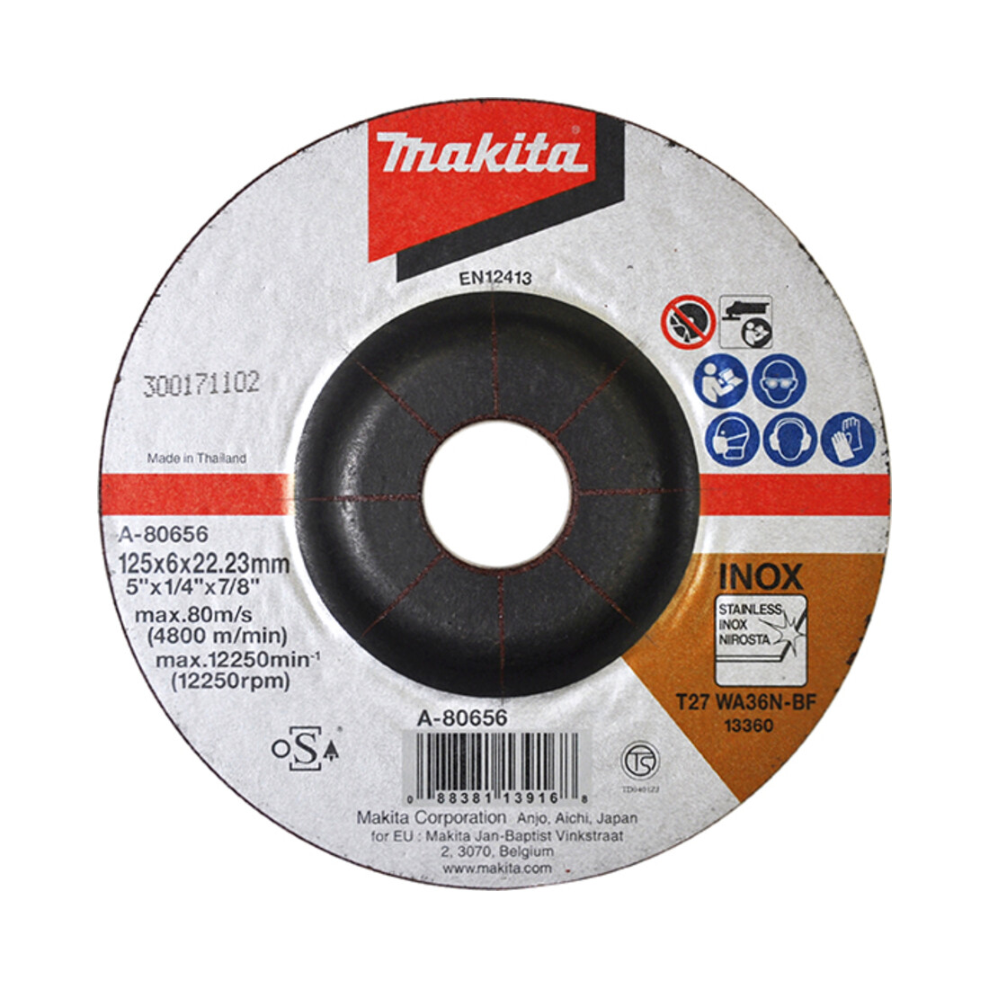 Makita Kit di alimentazione Li 18,0V 4x3Ah DGA504Z 198828-9