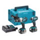 Makita Kit LXT 18V con trapano DHP458Z + Avvitatore a impulsi a batteria DTD152Z-1
