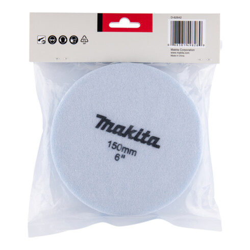 Makita Klett-Schwamm Blau 150mm D-62642