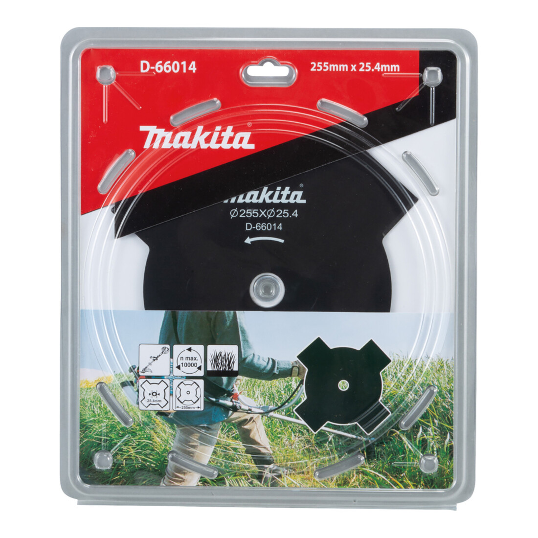 Makita Lama a 4 denti 255x25,4mm D-66014