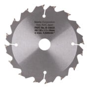 Makita Lama per sega circolare SPECIALIZED 136x20x16Z-2