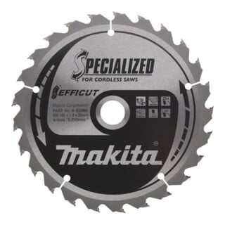 Makita Lama per sega circolare SPECIALIZED 165x20x25Z