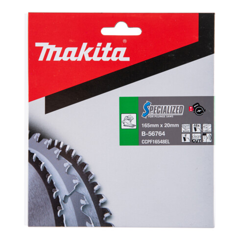 Makita Lama per sega circolare SPECIALIZED 165x20x48Z (B-56764)