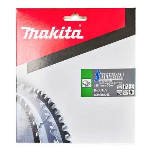 Makita Lama per sega circolare SPECIALIZED 185x30x20Z (B-33102)