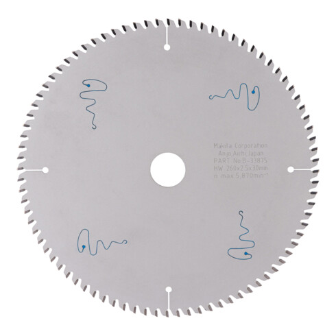 Makita Lama per sega circolare SPECIALIZED 260x30x84Z (B-33875)