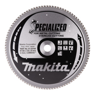 Makita Lama per sega circolare SPECIALIZED 305x1"x100Z (B-33750)