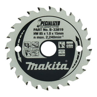 Makita Lama per sega circolare SPECIALIZED 85x15x24Z (B-33819)