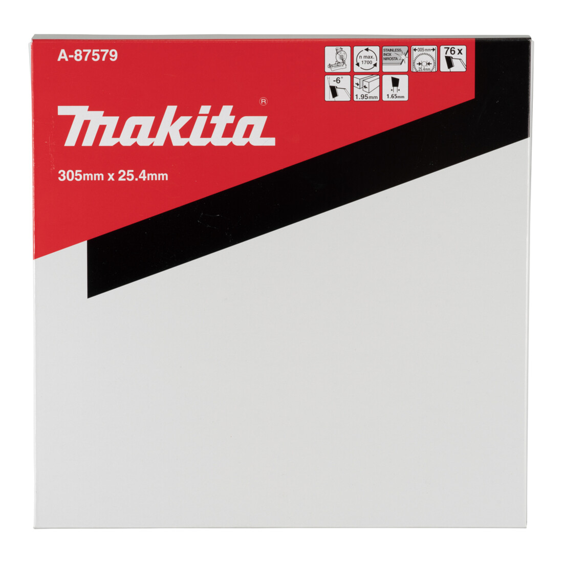 Makita Lama per sega HM 305x25.4x78Z  (A-87579)