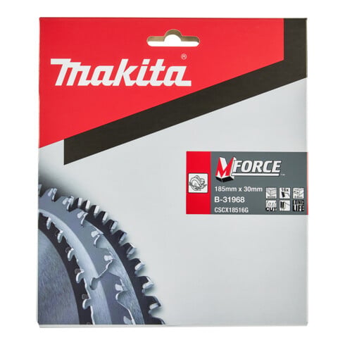 Makita Lama per sega M-FORCE 185x30x16Z