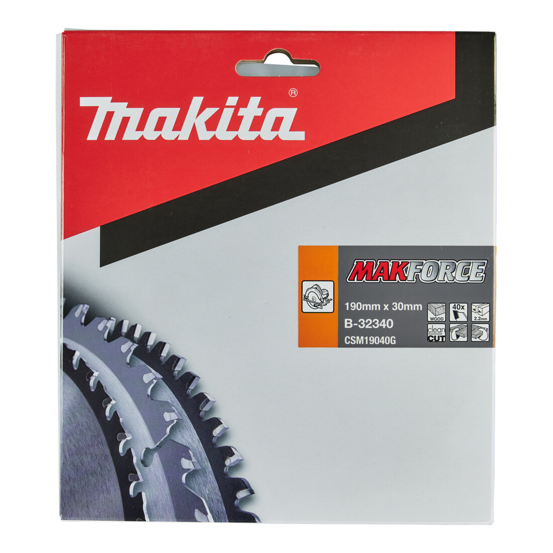 Makita Lama per sega MAKFORCE 190x30x40Z