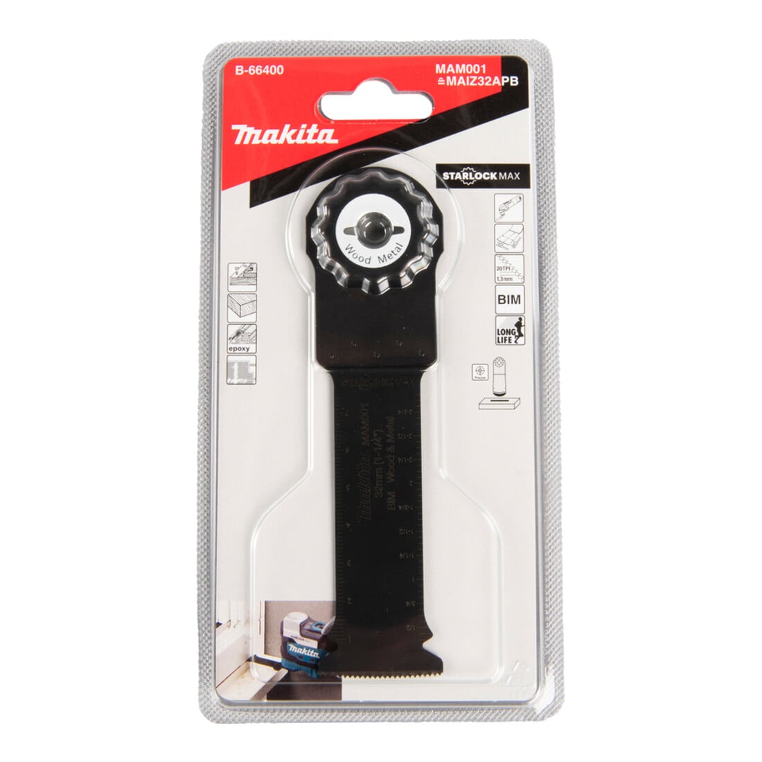 Makita Lame de scie plongeante MAM001 32x80 mm 1,3 mm
