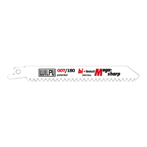 MAKITA Lame Recipro Bi 150mm 10-14Z (P-47014) Accessoires d'origine du système MAKITA : Lame Recipro Bi 150/10-14Z avec la référence : P-47014 et le EAN : 088381977449 - convient pour JR303030T