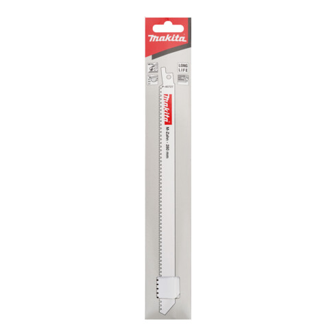 MAKITA Lame Recipro Bi 260mm Denture en M (P-45727) Original MAKITA-Accessoires d'origine : Lame Recipro Bi 260/Denture en M avec la référence : P-45727 et le code EAN : 088381976169 - convient pour JR3000VT