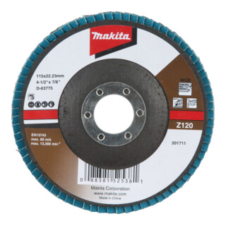 Makita klepschijf 115 Z