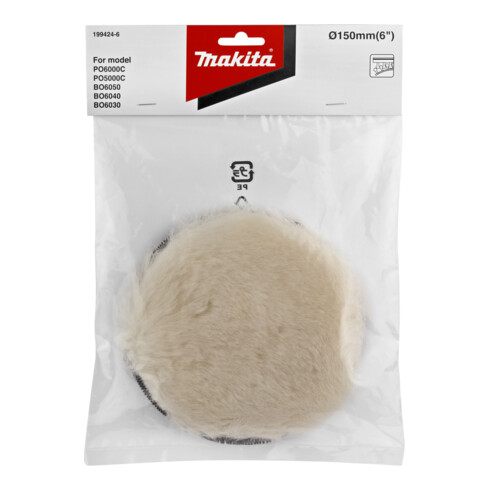 Makita Lammfellhaube