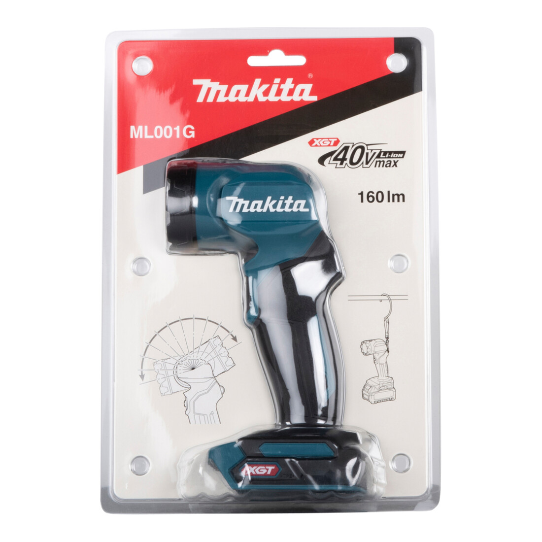 Makita Lampada LED portatile a batteria 40V max.