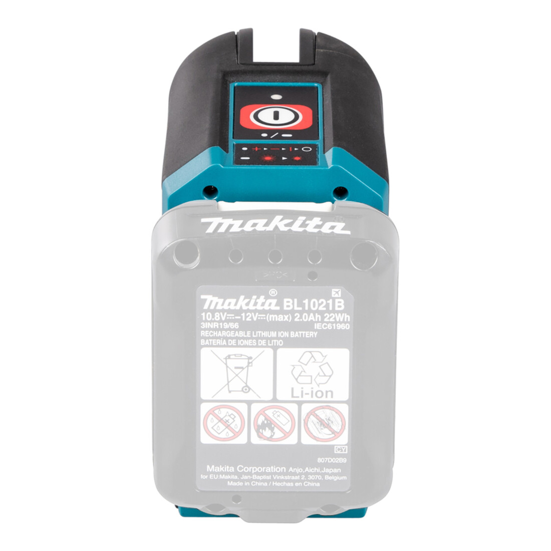 Makita Laser a linee incrociate a batteria SK105DZ rosso