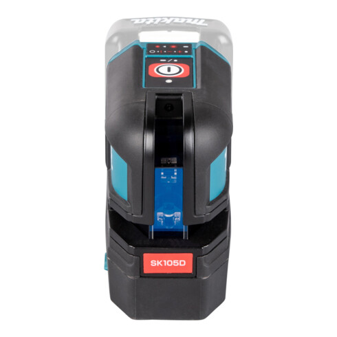Makita Laser a linee incrociate a batteria SK105DZ rosso