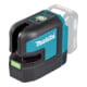 Makita Laser a linee incrociate a batteria SK105GDZ verde-1