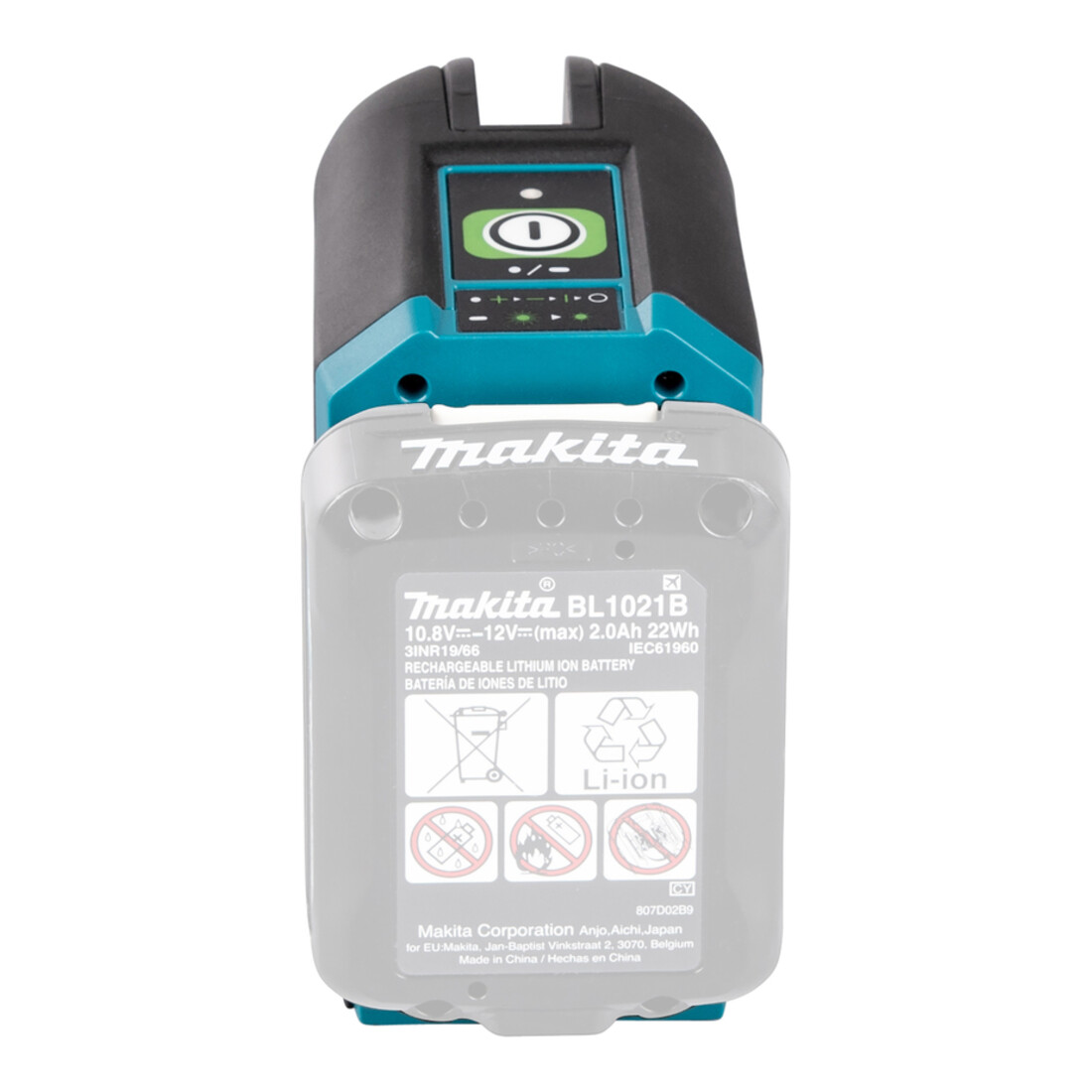 Makita Laser a linee incrociate a batteria SK105GDZ verde