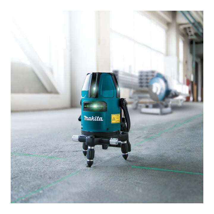 Makita Laser multi-lignes sans fil 12V vert