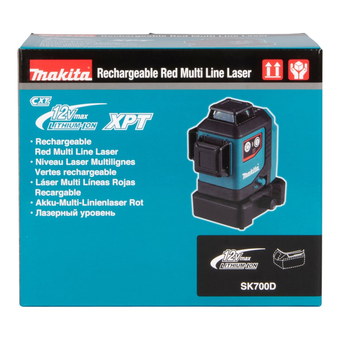 Makita Laser multilinea a batteria SK700D