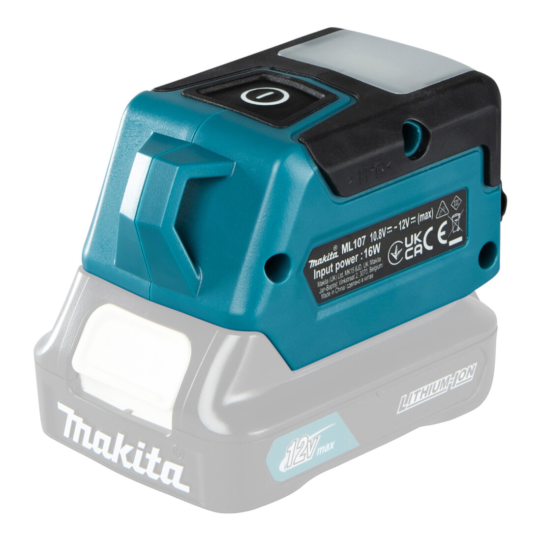 Makita LED-Akku-Taschenlampe CXT, max. 12V, 200 lm
