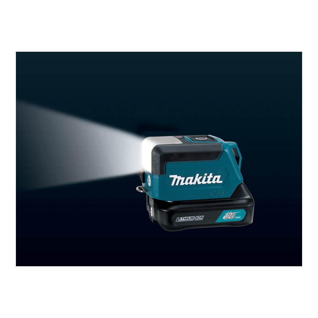 Makita LED-Akku-Taschenlampe CXT, max. 12V, 200 lm