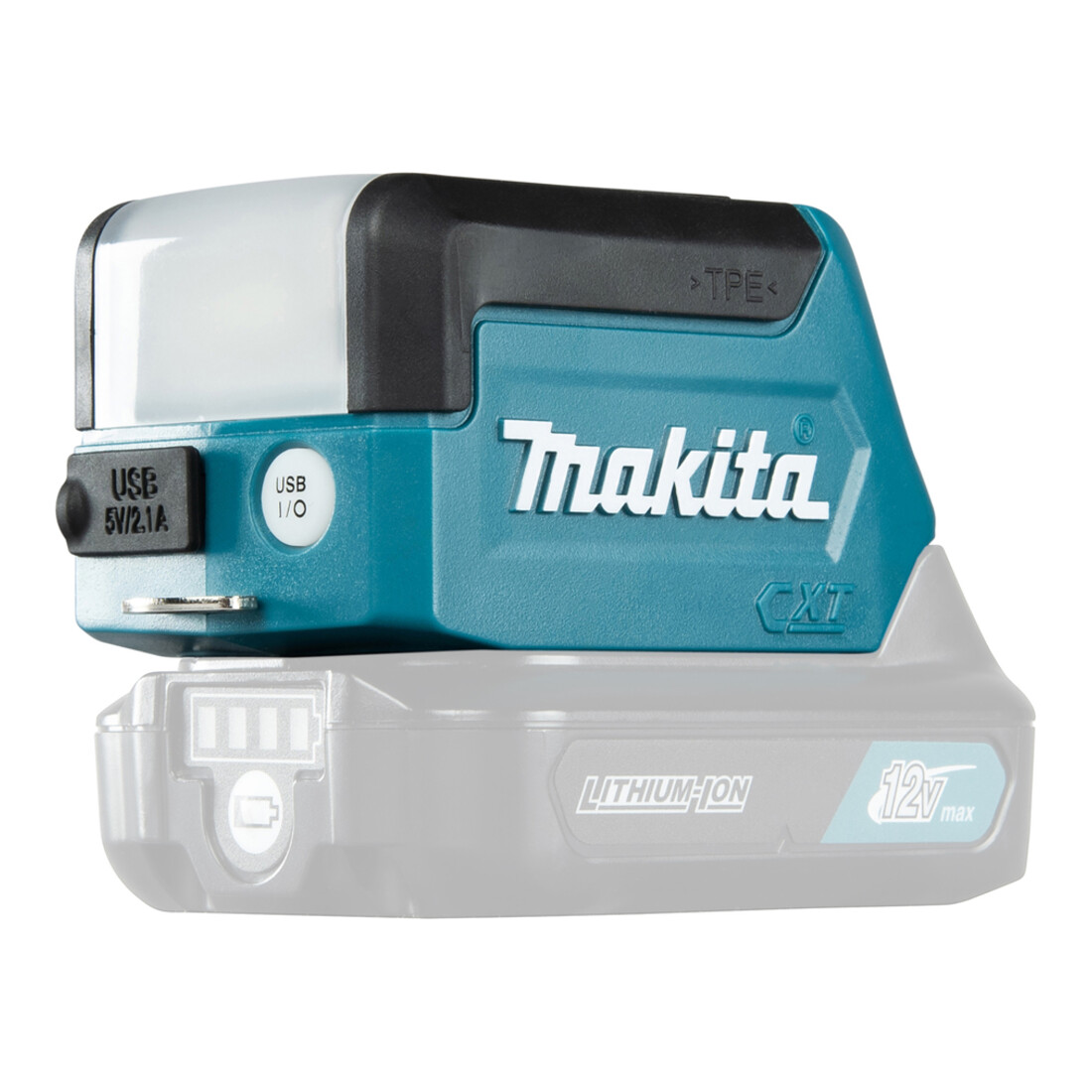 Makita LED-Akku-Taschenlampe CXT, max. 12V, 200 lm