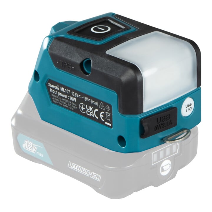 Makita LED-Akku-Taschenlampe CXT, max. 12V, 200 lm