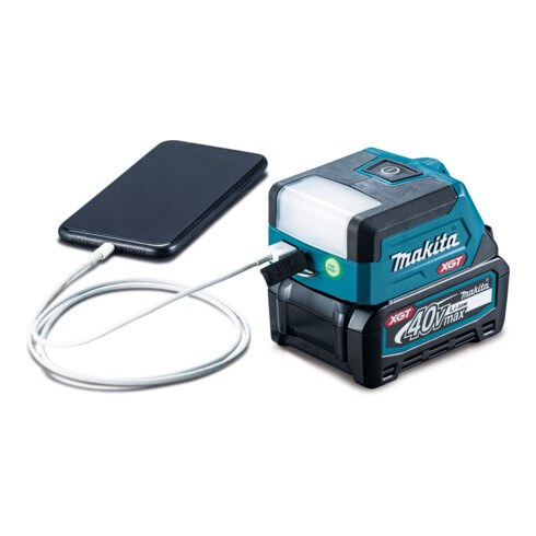 Makita LED-Akku-Taschenlampe XGT, max. 40V, 300 lm