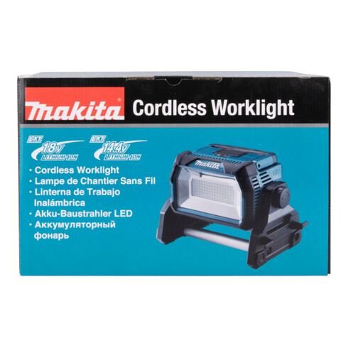 Makita LED-Baustrahler 14,4V-18V,230V mit 96 LEDs DEADML809