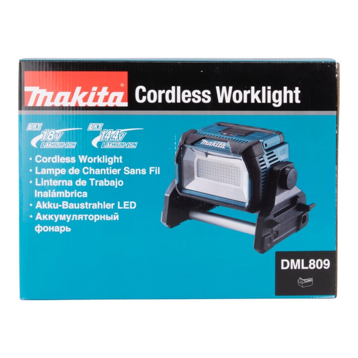 Makita LED-Baustrahler 14,4V-18V,230V mit 96 LEDs DEADML809