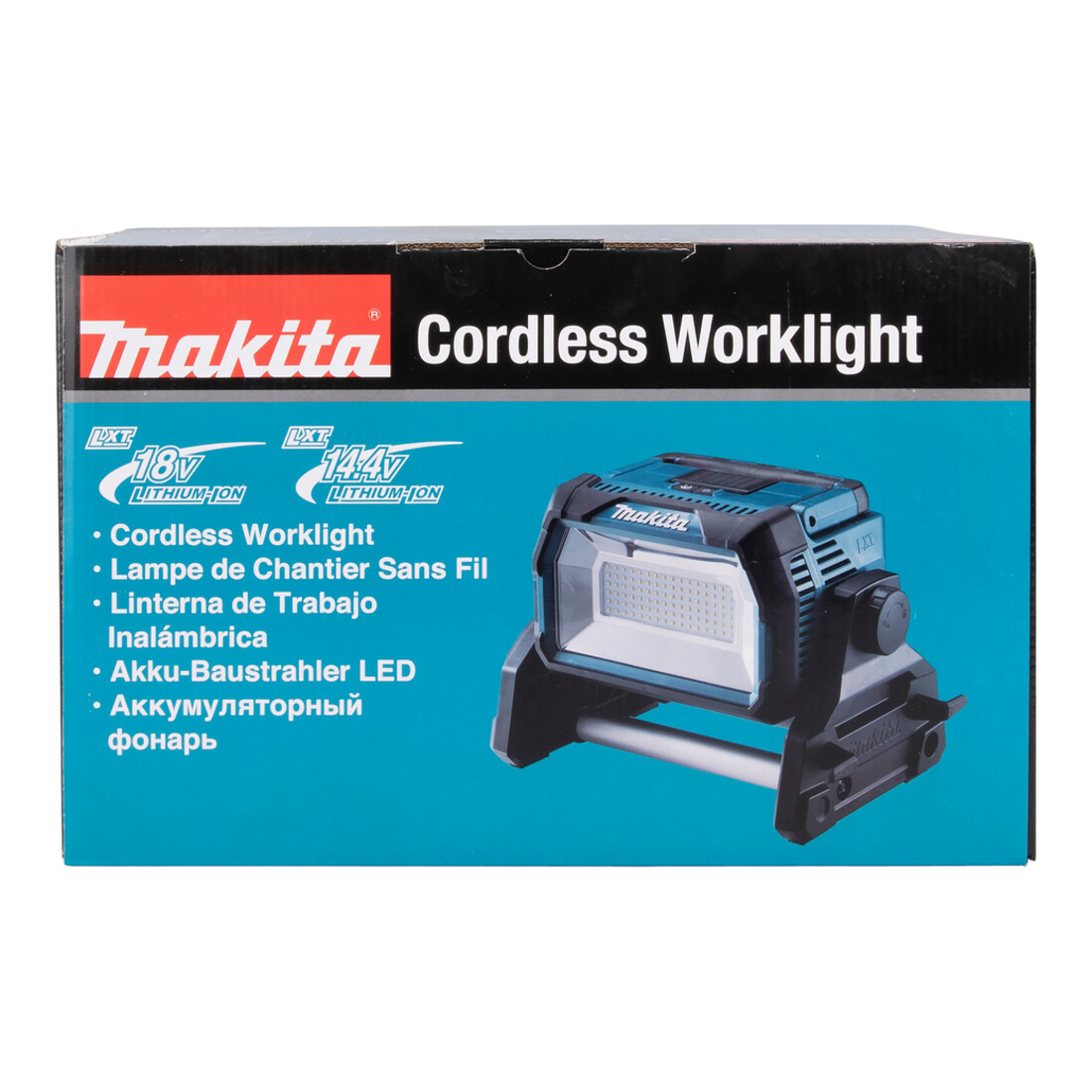 Makita LED-Baustrahler 14,4V-18V,230V mit 96 LEDs DEADML809