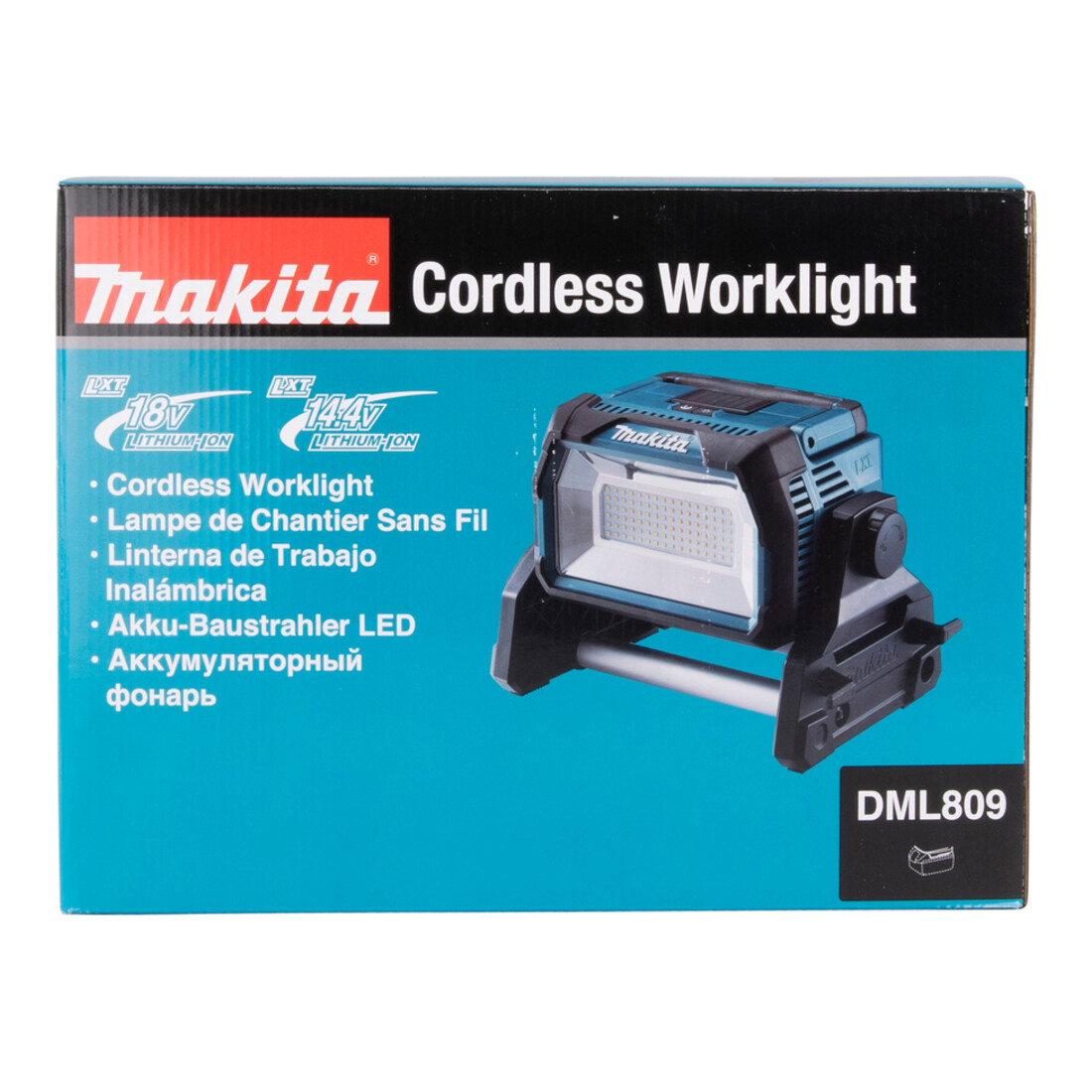 Makita LED-Baustrahler 14,4V-18V,230V mit 96 LEDs DEADML809