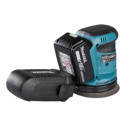 Makita Levigatrice roto-orbitale a batteria DBO180RTJ