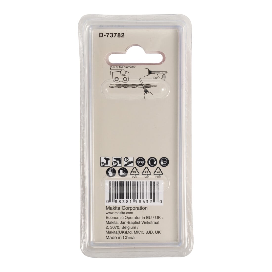 Makita Lime ronde 5,5 mm 1/4"